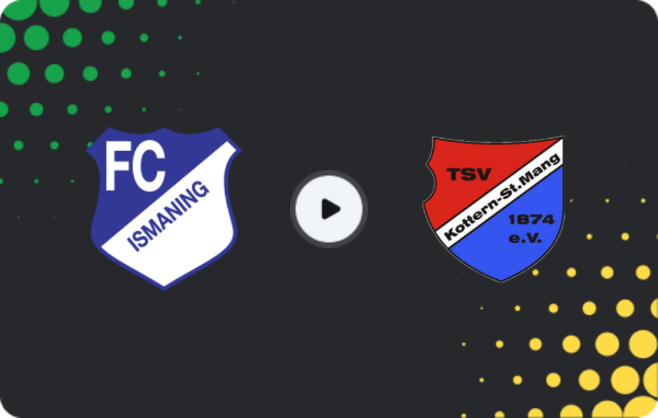 Where to watch Ismaning — Kottern, Oberliga - Bayern Süd, 09.05.2026