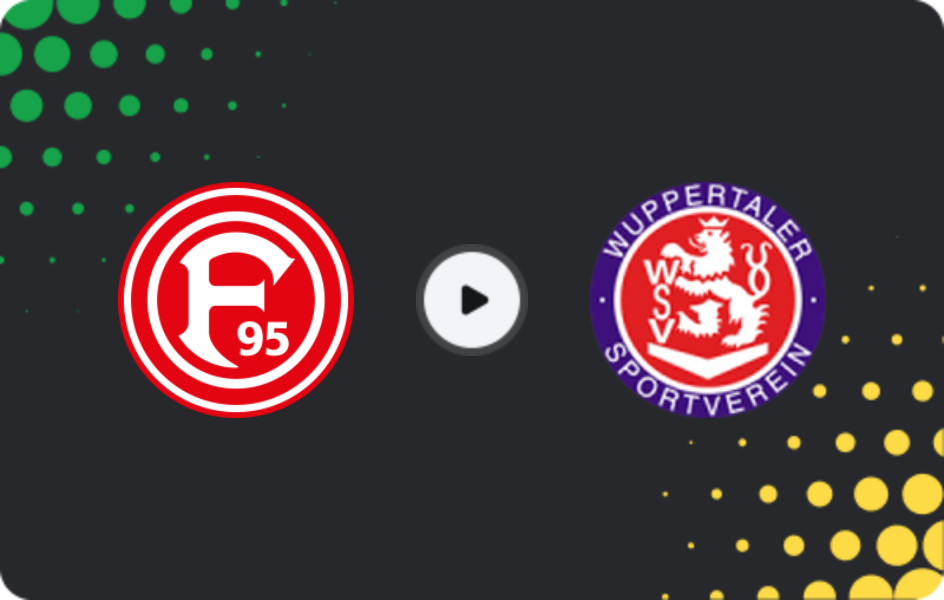 Where to watch Fortuna Düsseldorf II — Wuppertaler SV, Regionalliga - West, 09.05.2026