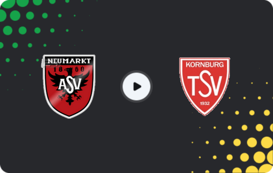 Where to watch ASV Neumarkt — Kornburg, Oberliga - Bayern Nord, 09.05.2026