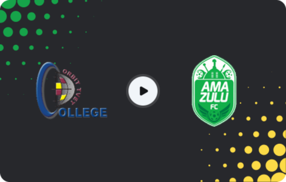 Where to watch Orbit College — Amazulu, Premiership, 09.05.2026