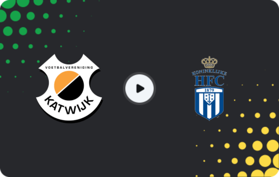 Where to watch Katwijk — Koninklijke HFC, Tweede Divisie, 09.05.2026