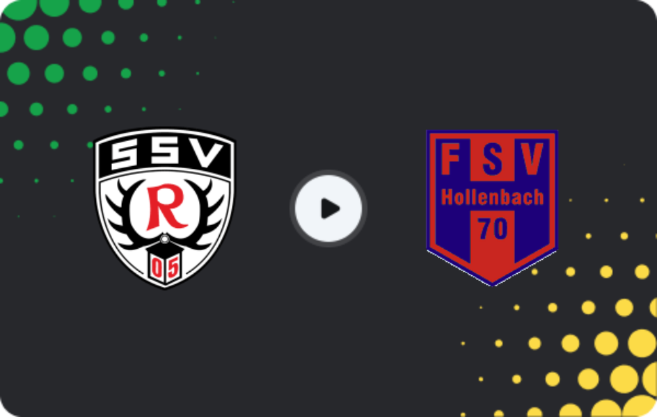 Where to watch Reutlingen — Hollenbach, Oberliga - Baden-Württemberg, 09.05.2026