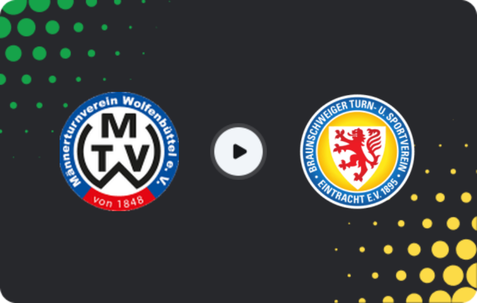 Where to watch Wolfenbuttel — Eintracht Braunschw. II, Oberliga - Niedersachsen, 09.05.2026