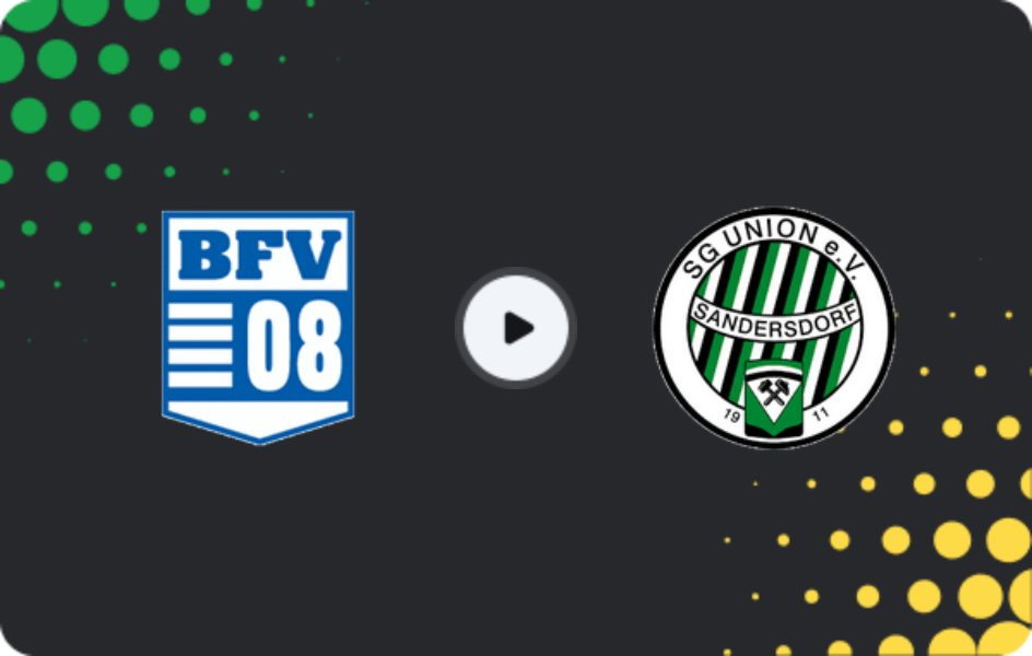 Where to watch Bischofswerdaer FV — Union Sandersdorf, NOFV-Oberliga Süd, 09.05.2026