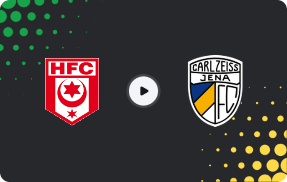 Where to watch Hallescher FC — FC Carl Zeiss Jena, Regionalliga - Nordost, 10.05.2026