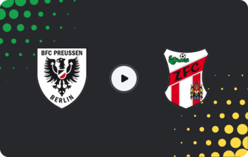 Where to watch BFC Preussen — ZFC Meuselwitz, Regionalliga - Nordost, 10.05.2026