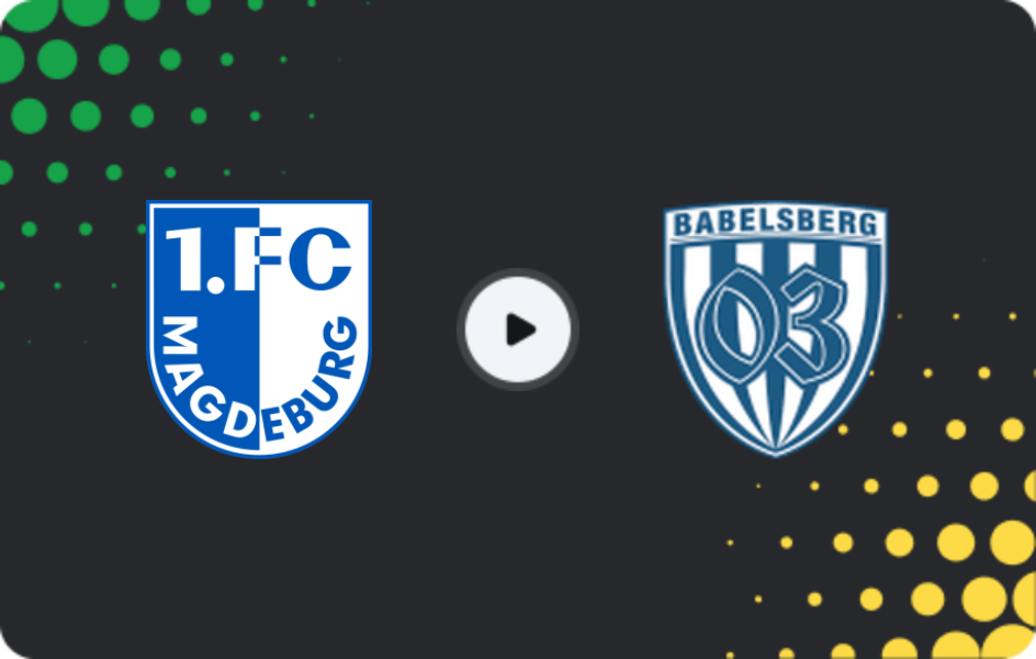 Where to watch Magdeburg II — SV Babelsberg 03, Regionalliga - Nordost, 10.05.2026