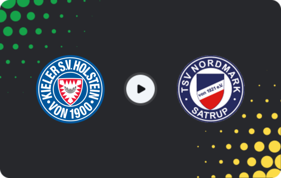 Where to watch Holstein Kiel II — Nordmark Satrup, Oberliga - Schleswig-Holstein, 10.05.2026