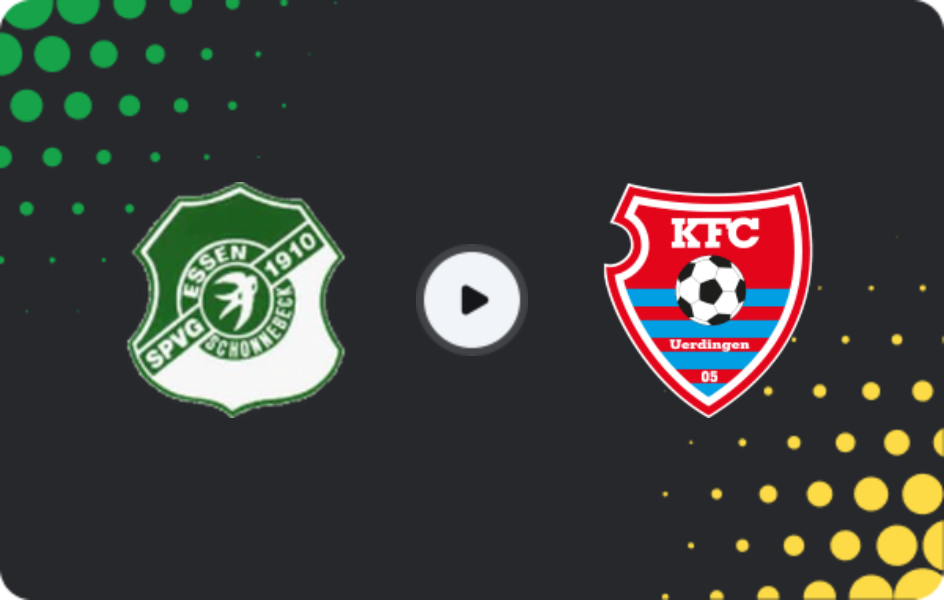 Where to watch Schonnebeck — KFC Uerdingen 05, Oberliga - Niederrhein, 10.05.2026