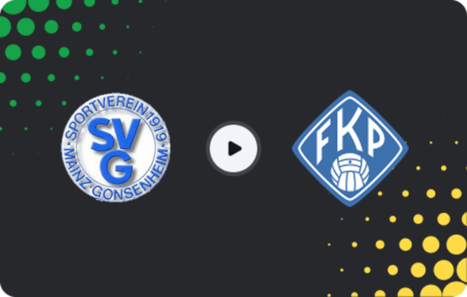 Where to watch Gonsenheim — Pirmasens, Oberliga Rheinland-Pfalz/Saar, 10.05.2026