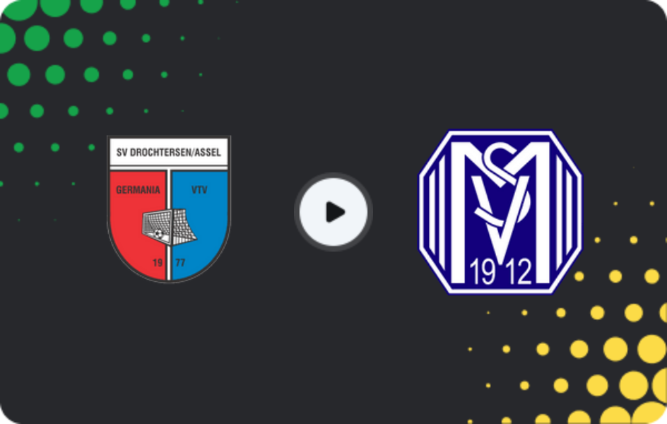 Where to watch SV Drochtersen/Assel — SV Meppen, Regionalliga - Nord, 10.05.2026