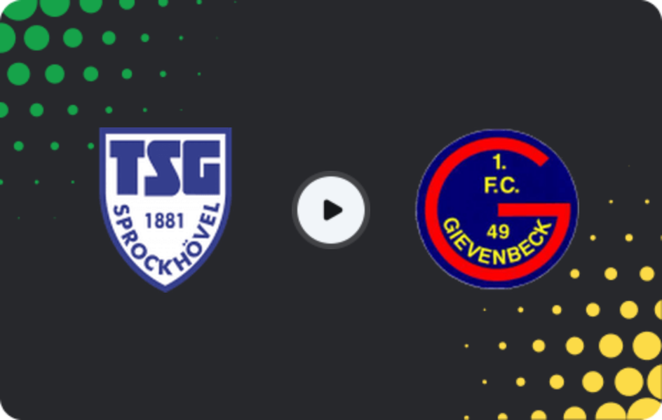 Where to watch Sprockhovel — Gievenbeck, Oberliga - Westfalen, 10.05.2026