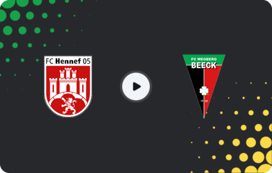 Where to watch Hennef 05 — Wegberg-Beeck, Oberliga - Mittelrhein, 10.05.2026