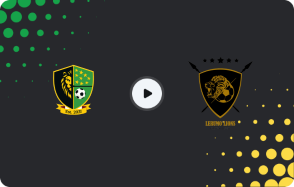 Where to watch Midlands Wanderers — Lerumo Lions, 1st Division, 10.05.2026