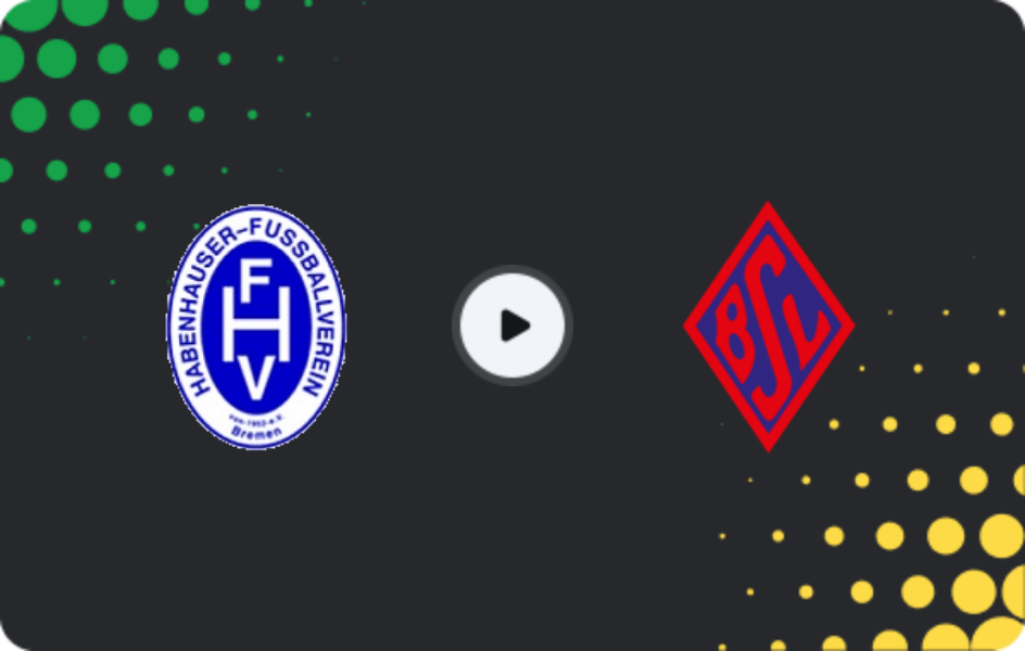 Where to watch Habenhauser FV — Blumenthaler SV, Oberliga - Bremen, 10.05.2026
