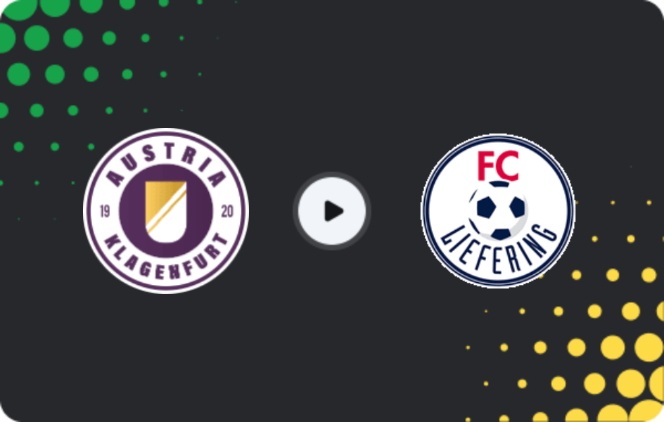 Where to watch Austria Klagenfurt — FC Liefering, 2. Liga, 14.05.2026