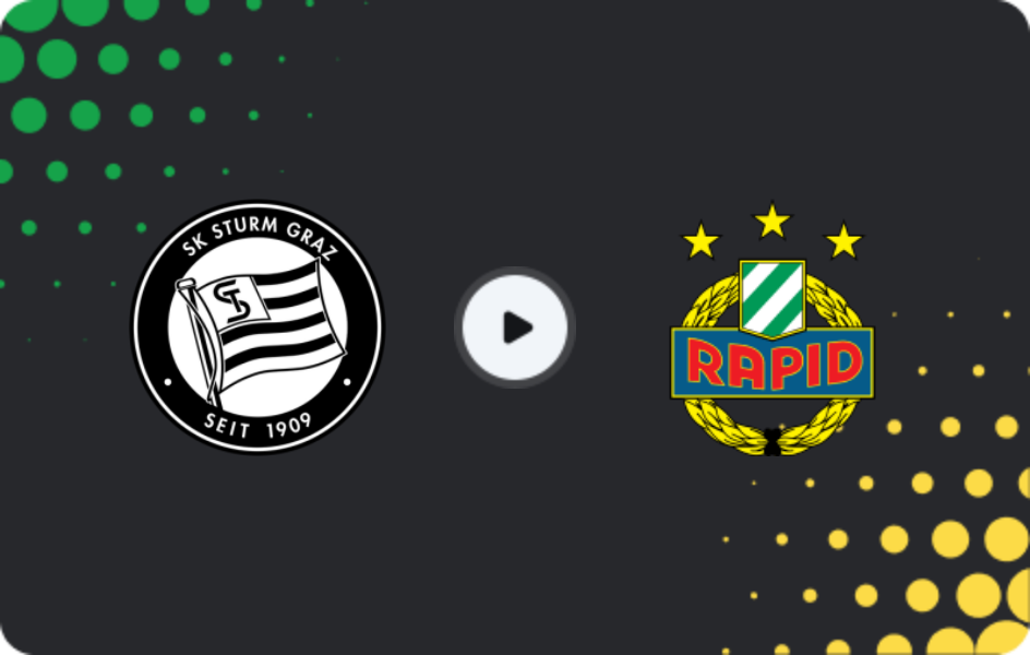 Where to watch Sturm Graz II — Rapid Wien II, 2. Liga, 14.05.2026