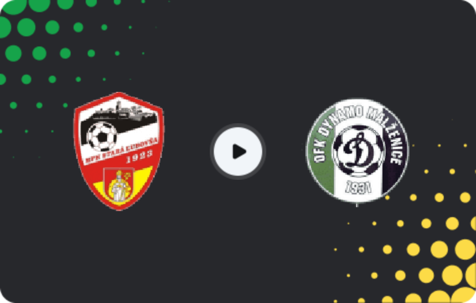 Where to watch Stará Ľubovňa — Malženice, 2. Liga, 15.05.2026