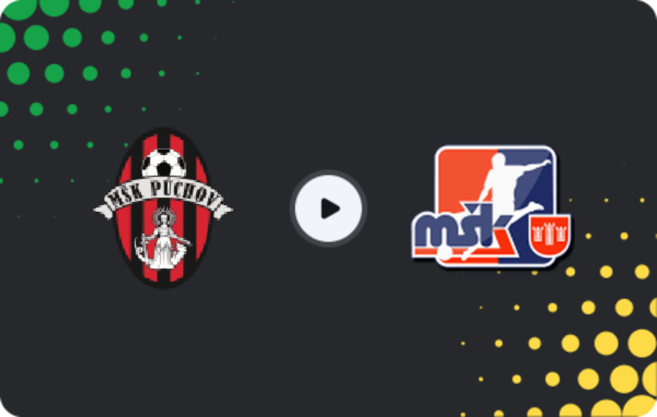 Where to watch Púchov — Považská Bystrica, 2. Liga, 15.05.2026