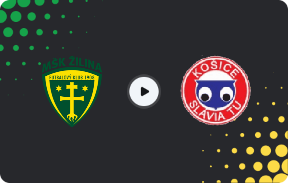 Where to watch Žilina II — Slávia TU Košice, 2. Liga, 15.05.2026