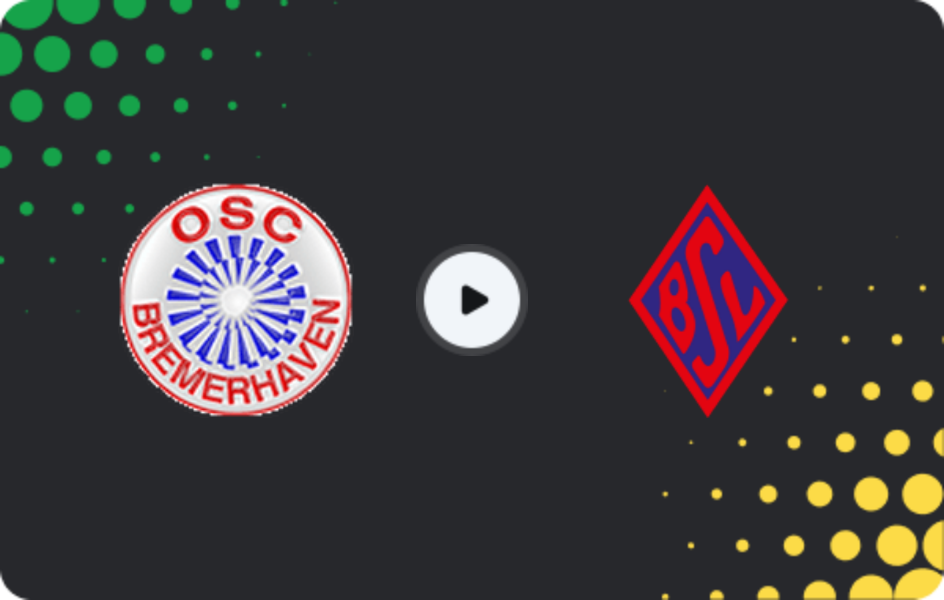 Where to watch OSC Bremerhaven — Blumenthaler SV, Oberliga - Bremen, 15.05.2026