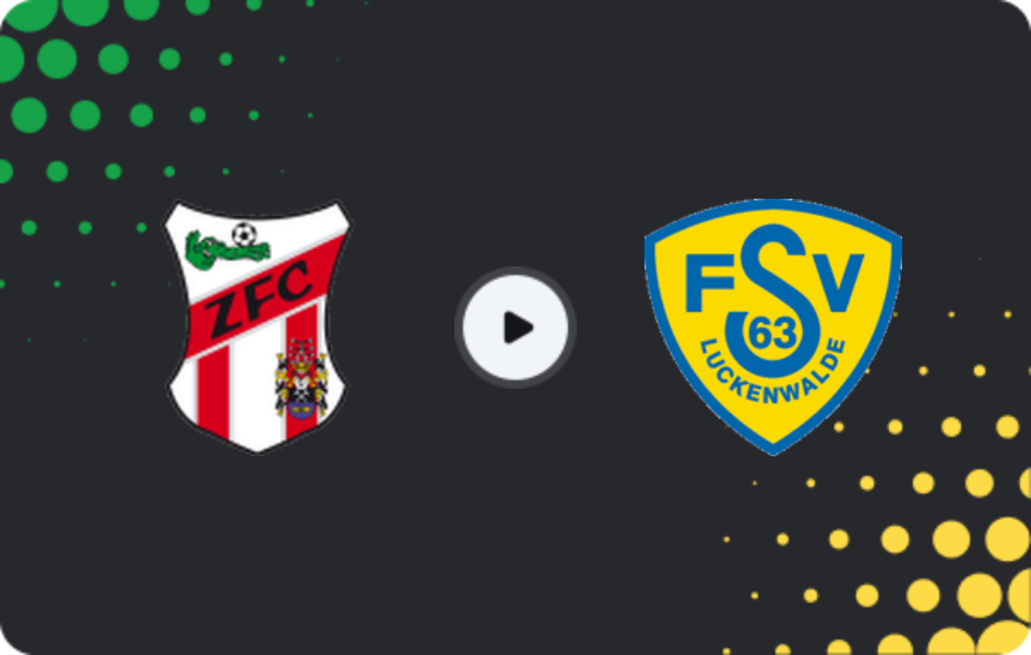 Where to watch ZFC Meuselwitz — Luckenwalde, Regionalliga - Nordost, 16.05.2026