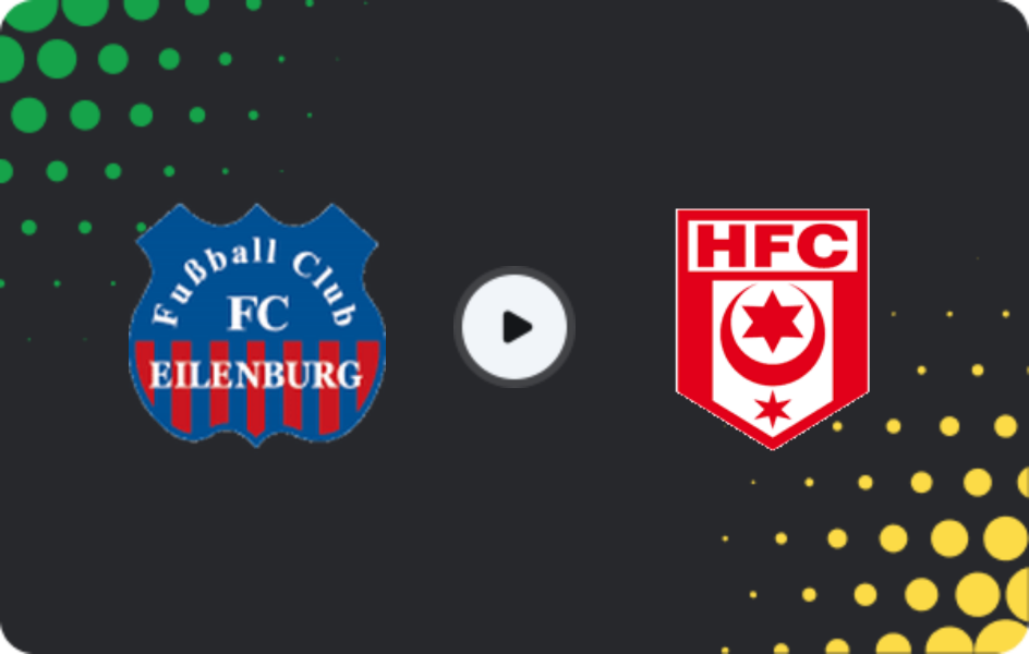 Where to watch Eilenburg — Hallescher FC, Regionalliga - Nordost, 16.05.2026