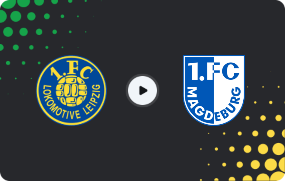 Where to watch Lokomotive Leipzig — Magdeburg II, Regionalliga - Nordost, 16.05.2026