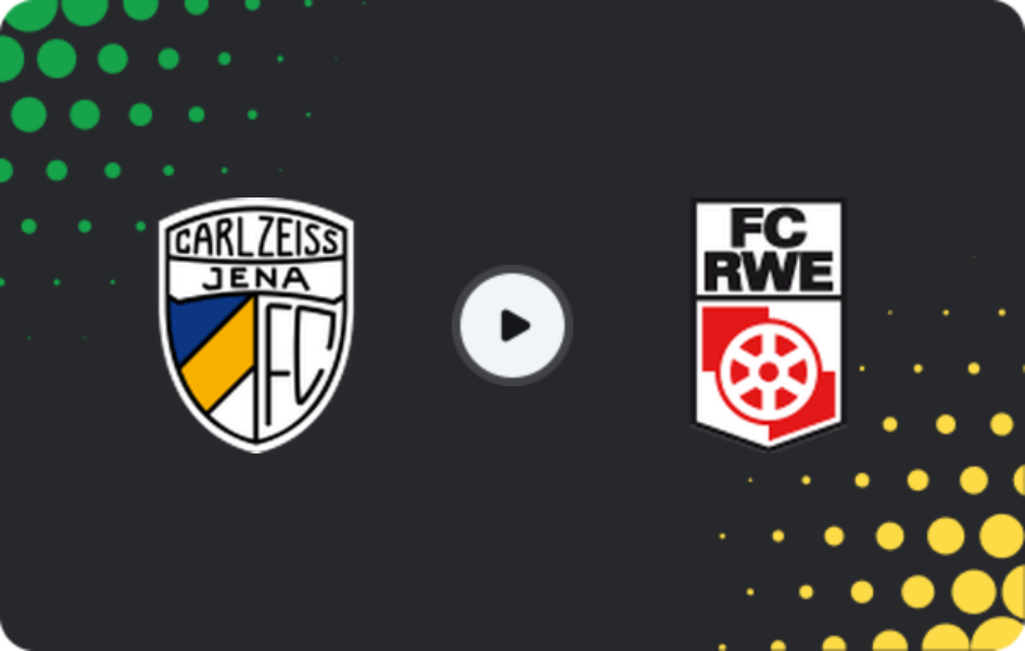 Where to watch FC Carl Zeiss Jena — FC Rot-Weiß Erfurt, Regionalliga - Nordost, 16.05.2026