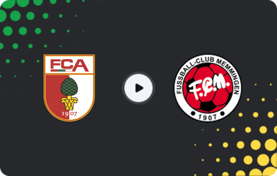 Where to watch Augsburg II — Memmingen, Regionalliga - Bayern, 16.05.2026