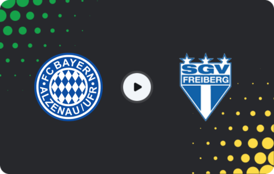 Where to watch Bayern Alzenau — SGV Freiberg, Regionalliga - SudWest, 16.05.2026