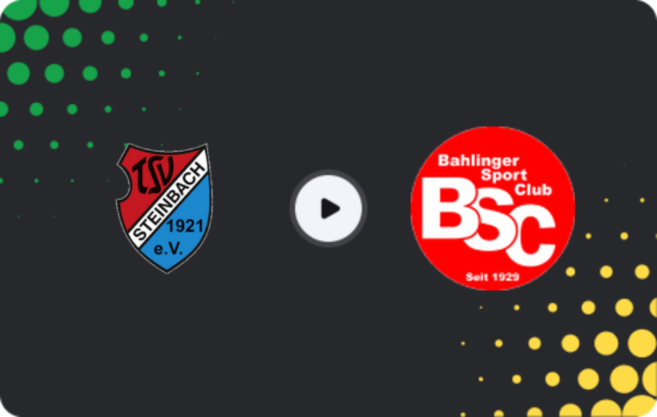 Where to watch TSV Steinbach — Bahlinger SC, Regionalliga - SudWest, 16.05.2026