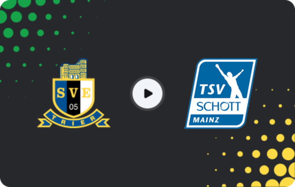 Where to watch Eintracht Trier — Schott Mainz, Regionalliga - SudWest, 16.05.2026