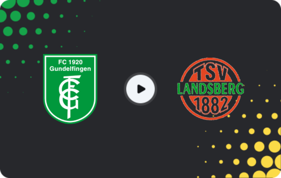 Where to watch Gundelfingen — Landsberg, Oberliga - Bayern Süd, 16.05.2026