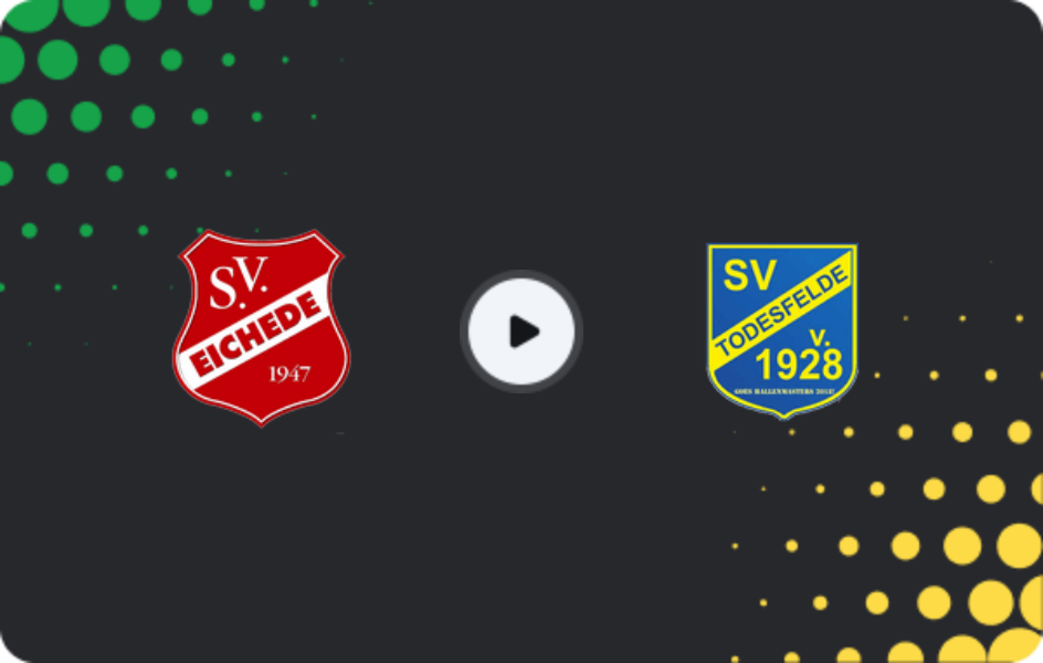 Where to watch SV Eichede — Todesfelde, Oberliga - Schleswig-Holstein, 16.05.2026