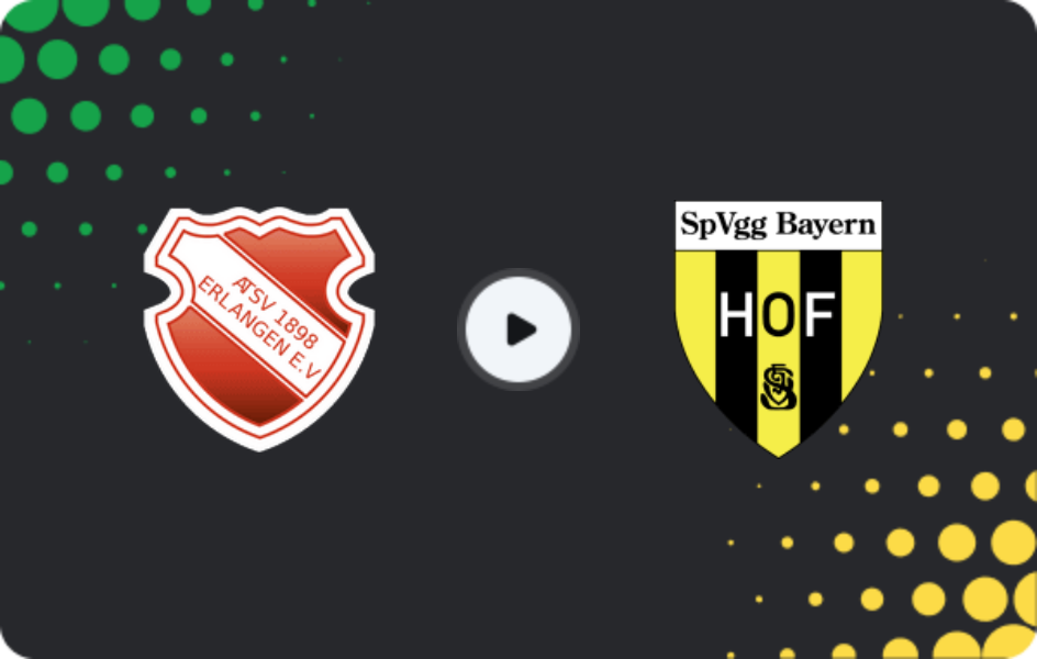 Where to watch ATSV Erlangen — Bayern Hof, Oberliga - Bayern Nord, 16.05.2026
