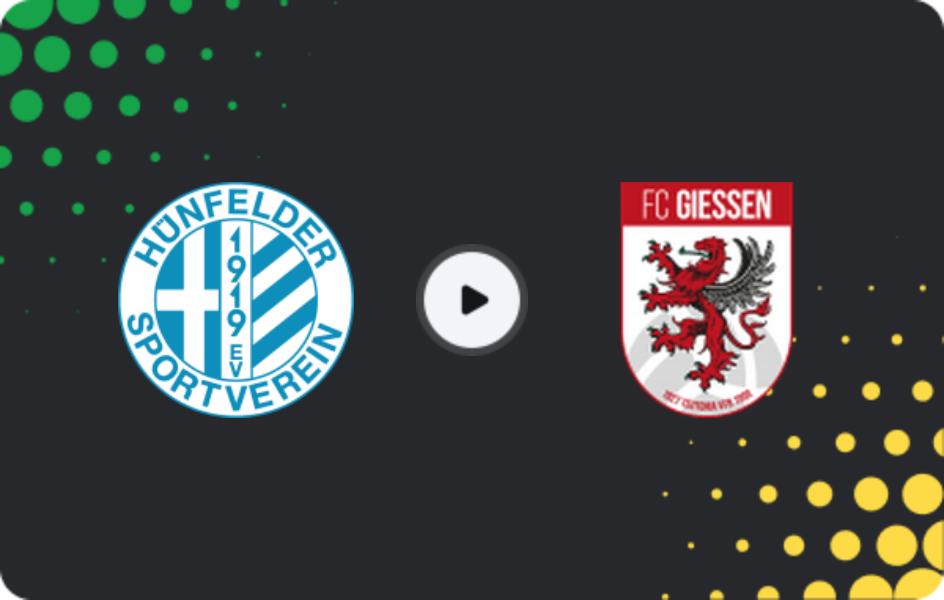 Where to watch Hünfelder SV — FC Gießen, Oberliga - Hessen, 16.05.2026