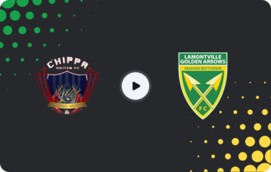 Where to watch Chippa United — Golden Arrows, Premiership, 16.05.2026