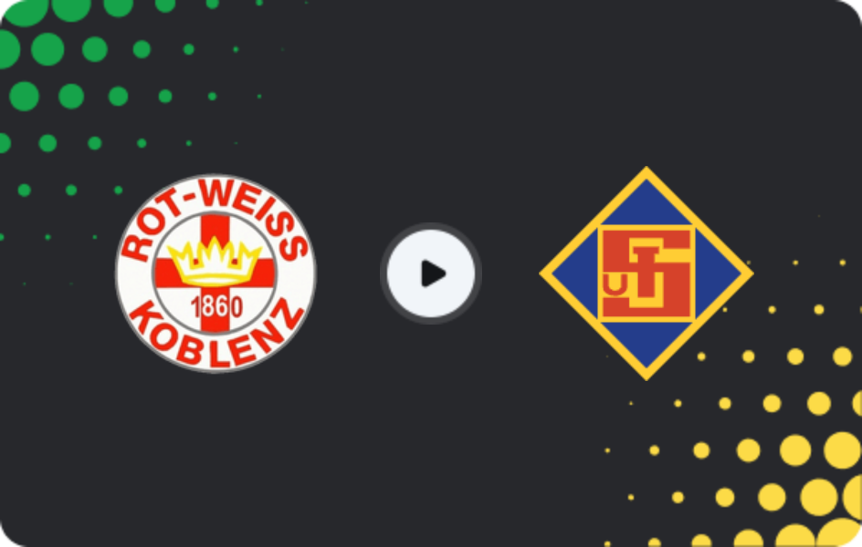 Where to watch TuS RW Koblenz — TuS Koblenz, Oberliga Rheinland-Pfalz/Saar, 16.05.2026