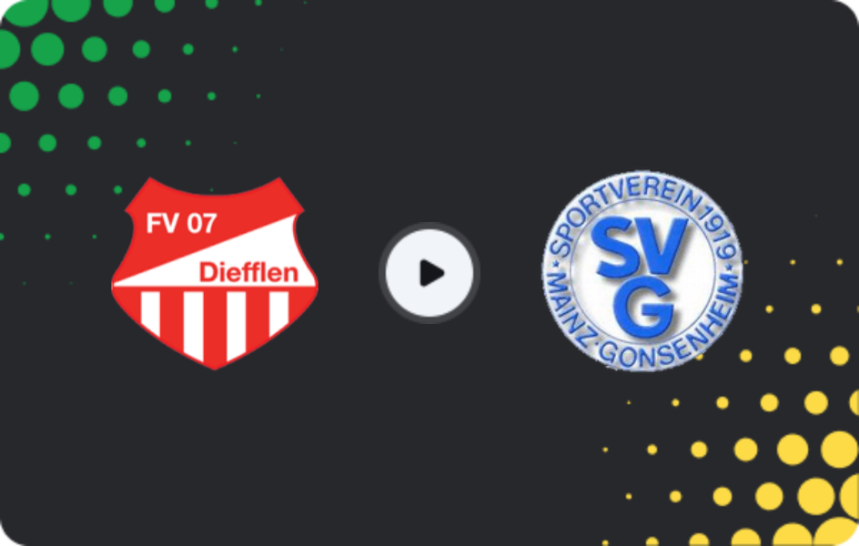 Where to watch Diefflen — Gonsenheim, Oberliga Rheinland-Pfalz/Saar, 16.05.2026