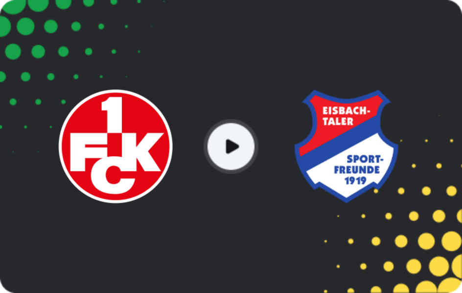 Where to watch Kaiserslautern II — Eisbachtal, Oberliga Rheinland-Pfalz/Saar, 16.05.2026