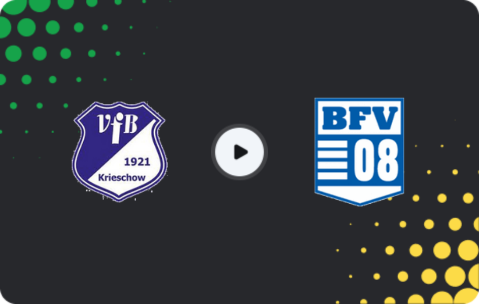 Where to watch Krieschow — Bischofswerdaer FV, NOFV-Oberliga Süd, 17.05.2026