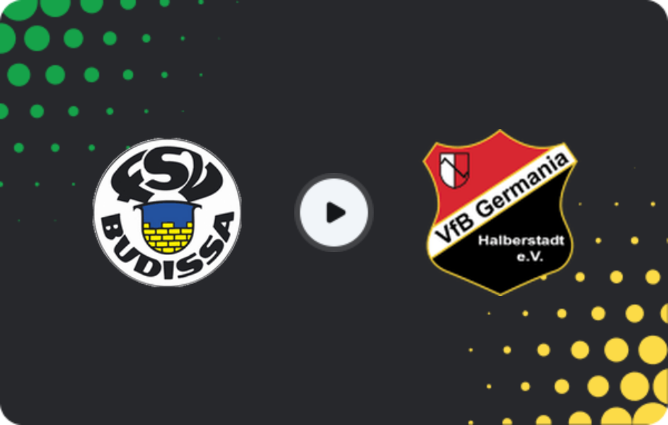 Where to watch Budissa Bautzen — Germania Halberstadt, NOFV-Oberliga Süd, 17.05.2026