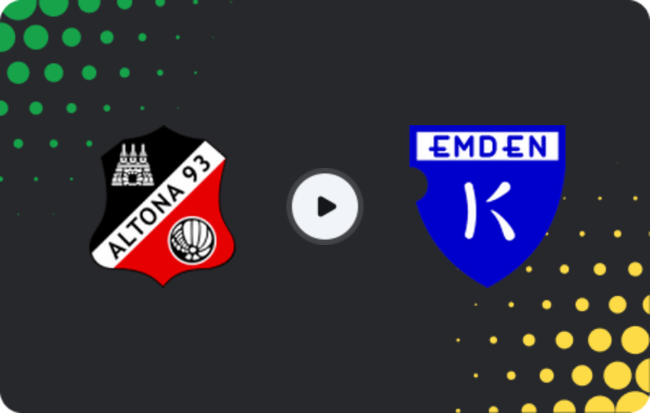 Where to watch Altona 93 — Kickers Emden, Regionalliga - Nord, 17.05.2026