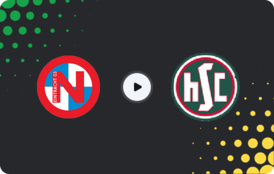 Where to watch Eintracht Norderstedt — HSC Hannover, Regionalliga - Nord, 17.05.2026