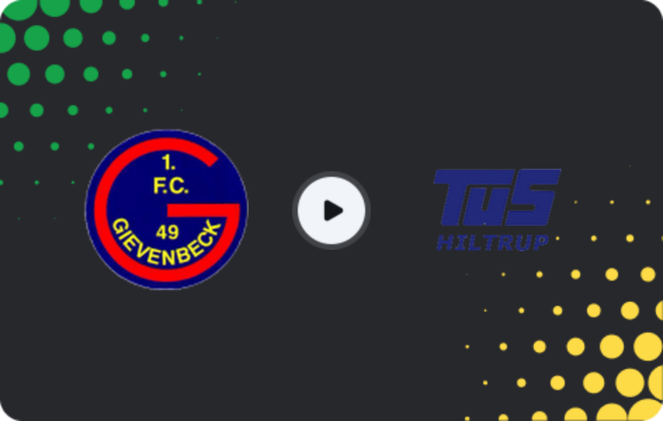 Where to watch Gievenbeck — Hiltrup, Oberliga - Westfalen, 17.05.2026