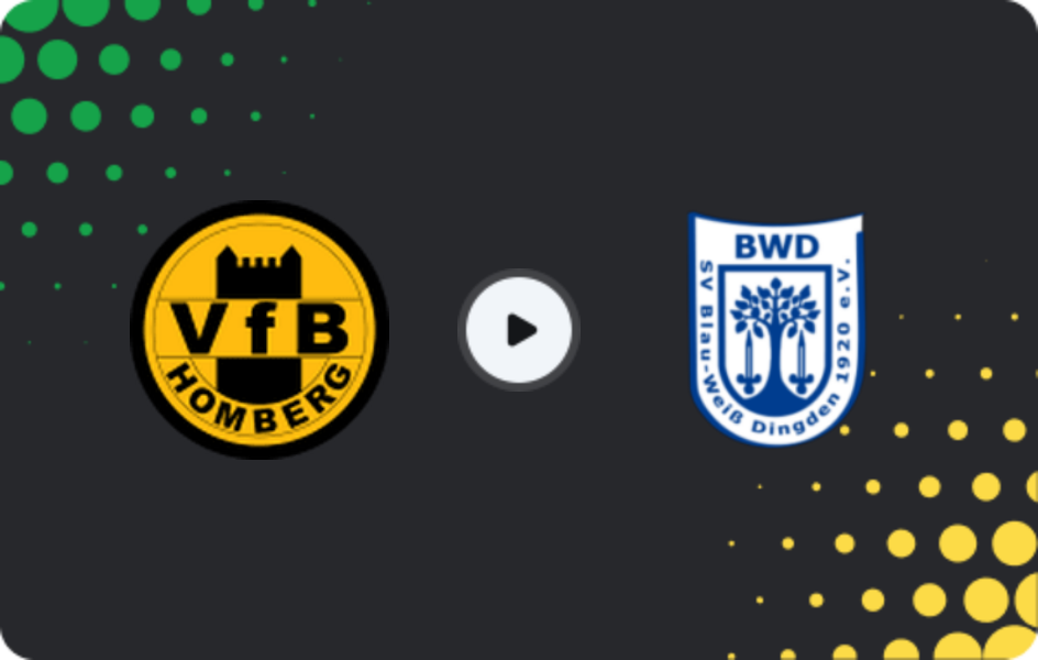 Where to watch Homberg — BW Dingden, Oberliga - Niederrhein, 17.05.2026