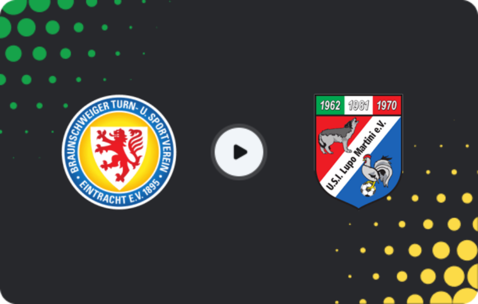 Where to watch Eintracht Braunschw. II — Lupo-Martini, Oberliga - Niedersachsen, 17.05.2026