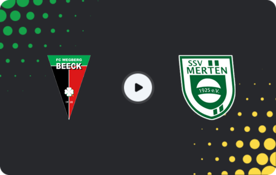 Where to watch Wegberg-Beeck — SSV Merten, Oberliga - Mittelrhein, 17.05.2026