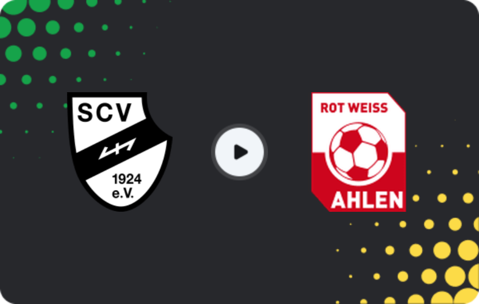 Where to watch Verl II — Rot Weiss Ahlen, Oberliga - Westfalen, 17.05.2026